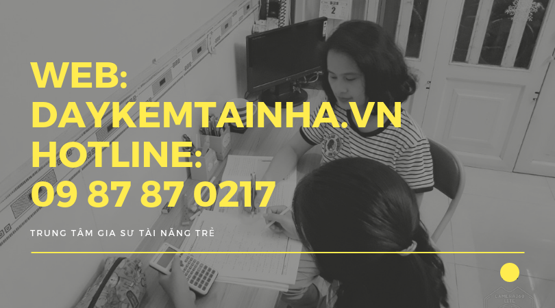 Gia sư Thành Được - Gia sư dạy môn Toán tại quận 7