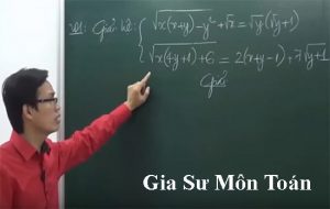 Cần gia sư dạy kèm môn Toán tại quận 4